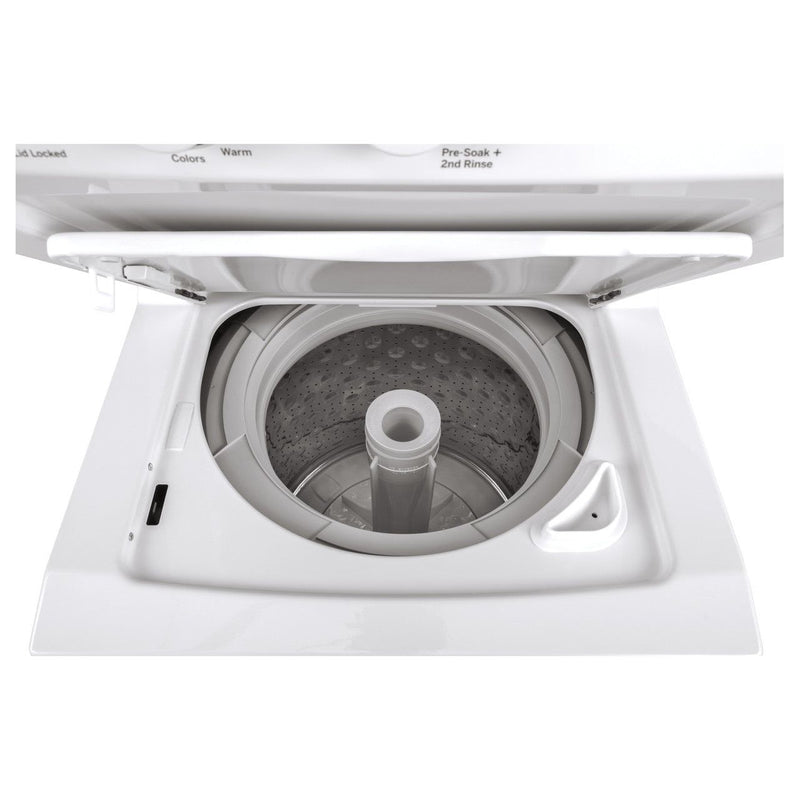 GE Unitized Spacemaker® 2.3 cu. ft. Capacity Washer with Stainless Steel Basket and 4.4 cu. ft. Capacity Electric Dryer