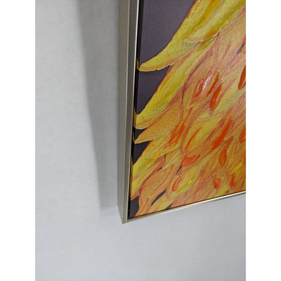 Framed Art w/Hand Painted Details 15.75" x 31.5"