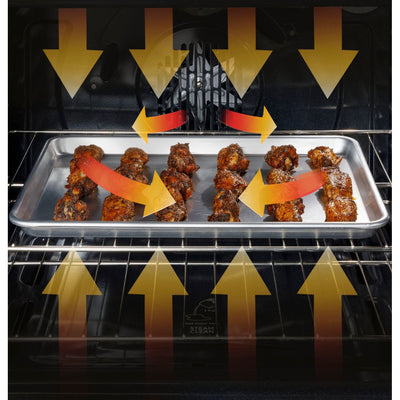 GE® 30" Free-Standing Electric Convection Range with No Preheat Air Fry