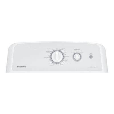 Hotpoint® 6.2 cu. ft. Capacity aluminized alloy Electric Dryer