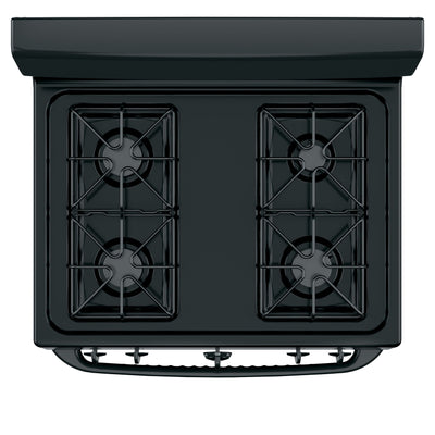 Hotpoint® 30" Free-Standing Gas Range – Black