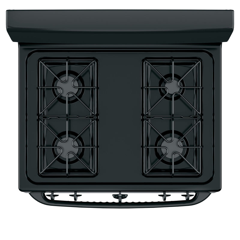 Hotpoint® 30" Free-Standing Gas Range – Black