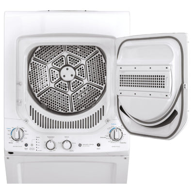 GE Unitized Spacemaker® 2.3 cu. ft. Capacity Washer with Stainless Steel Basket and 4.4 cu. ft. Capacity Electric Dryer