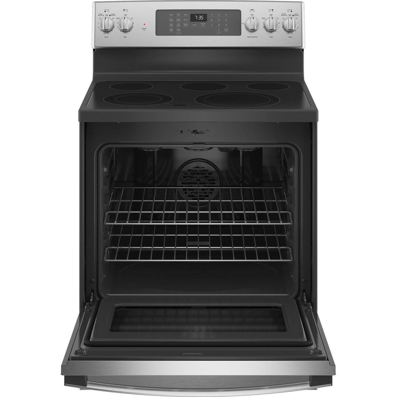 GE® 30" Free-Standing Electric Convection Range with No Preheat Air Fry