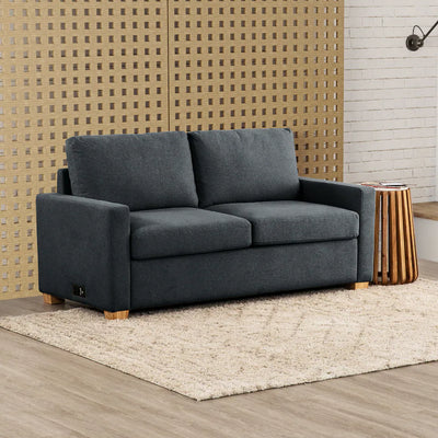 IHOME COLLECTION SOFA CAMA FULL BLUE