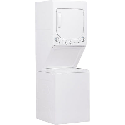 GE Unitized Spacemaker® 2.3 cu. ft. Capacity Washer with Stainless Steel Basket and 4.4 cu. ft. Capacity Electric Dryer