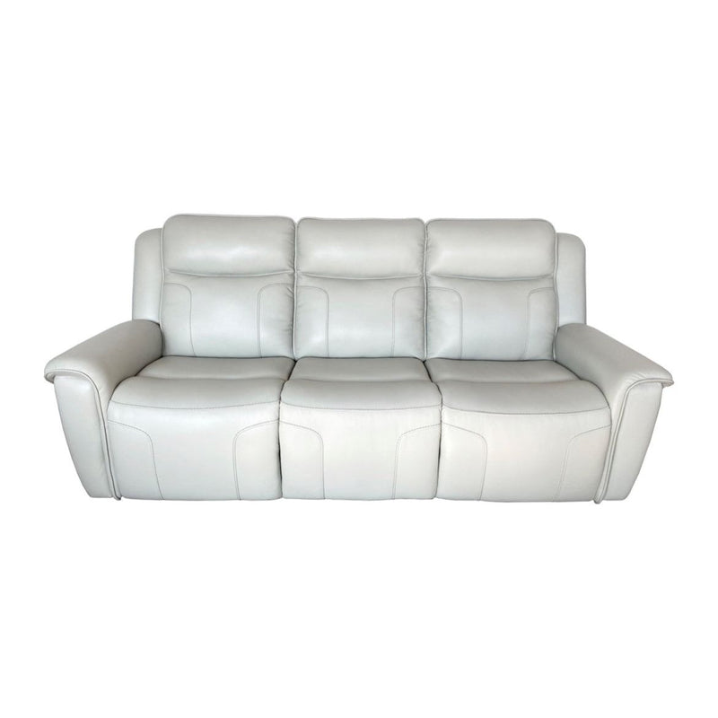 Flexsteel Power Reclining Loveseat and Sofa with Console and Power Headrests