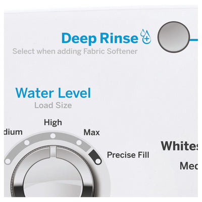 GE® 4.0 cu. ft. Capacity Washer with Stainless Steel Basket and Water Level Control