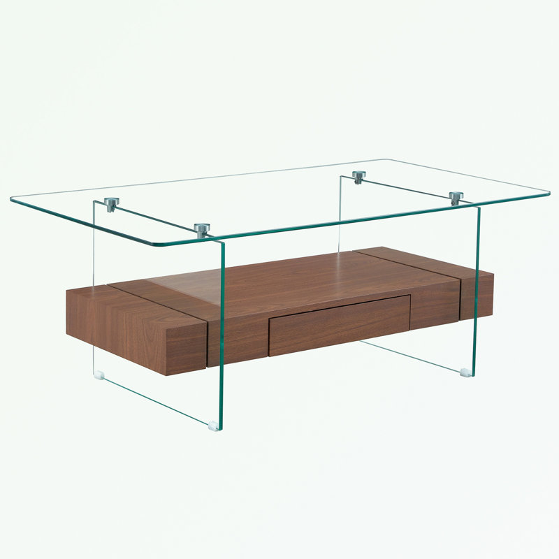 Capuchino Coffee Table Glass