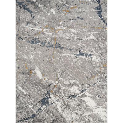 Emili Rugs 6'6" x 9' Silver - Blue