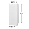 Convertible Upright Freezer / Refrigerator, Garage Ready, ENERGY STAR®, Reversible Door - Casa Muebles