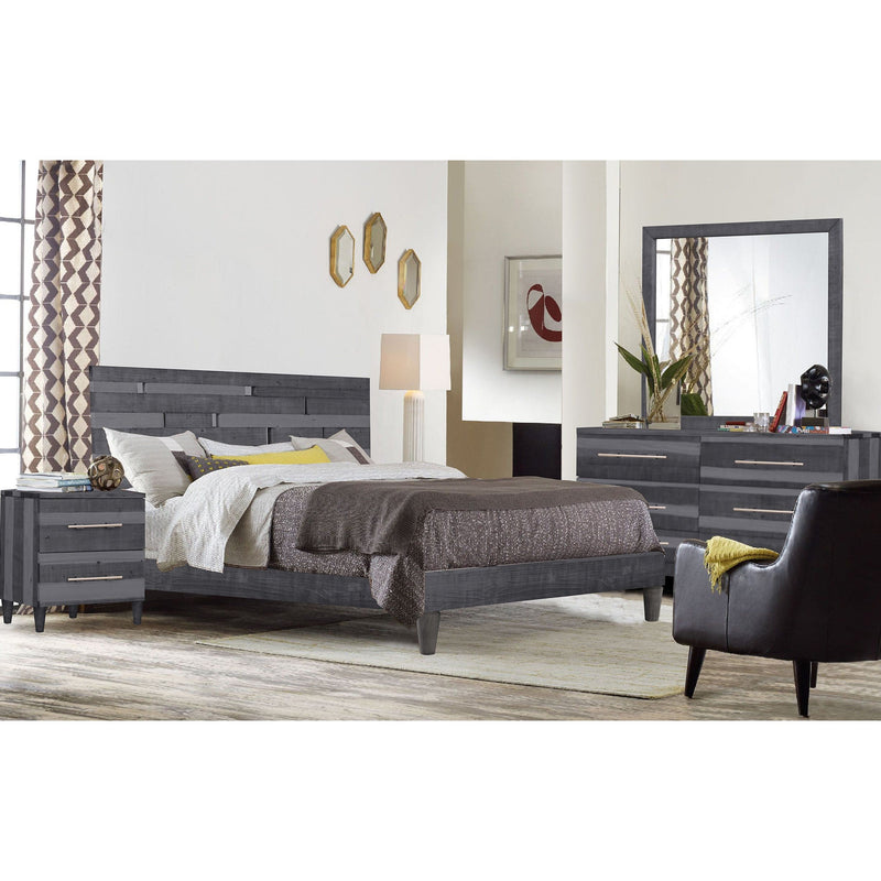 BEDROOM - GRAPHITE COLLECTION 100% MADERA QUEEN