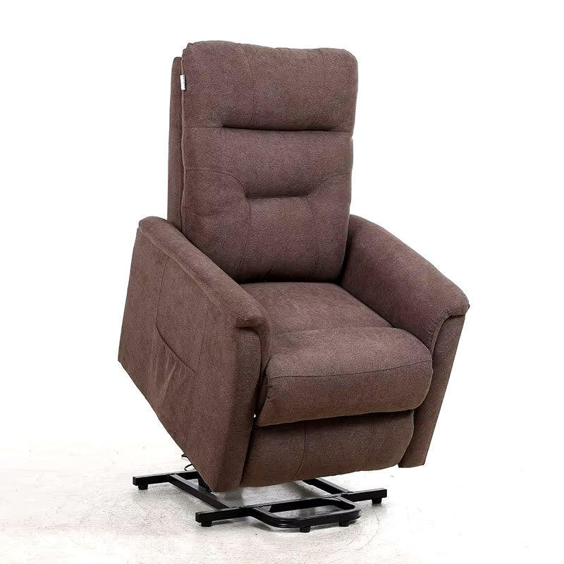Power Lift Chair Electric Recliner Heated Vibration Massage Soft Fabri