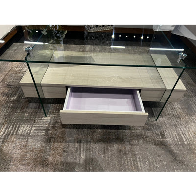 White Coffee Table Glass