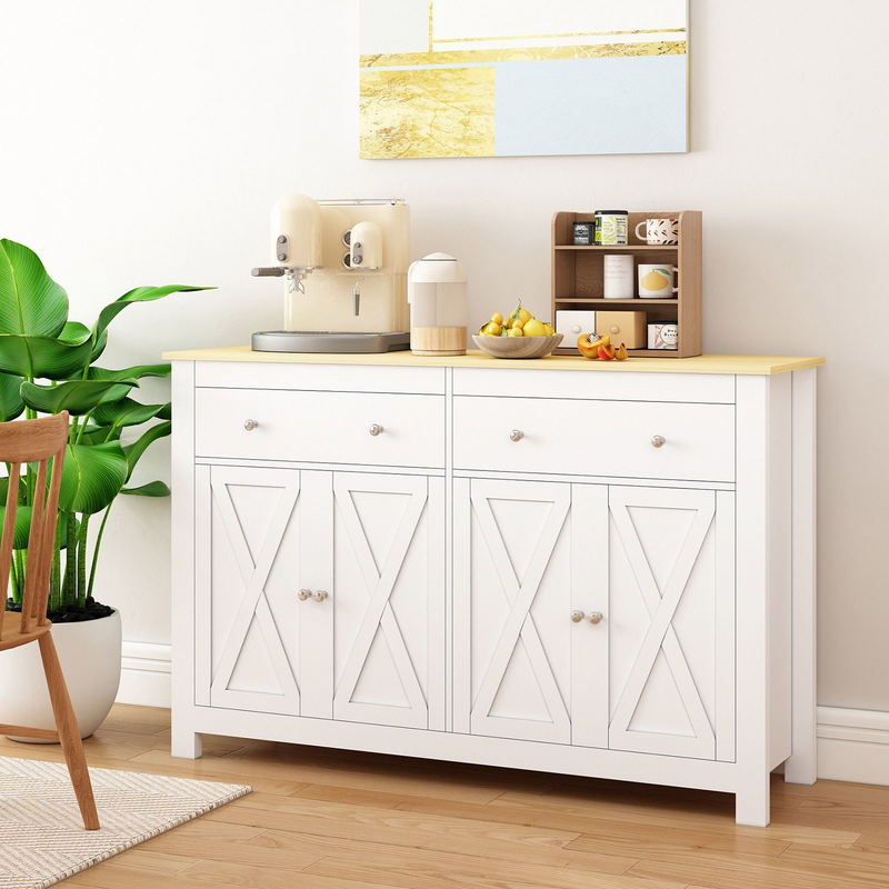Credenza White