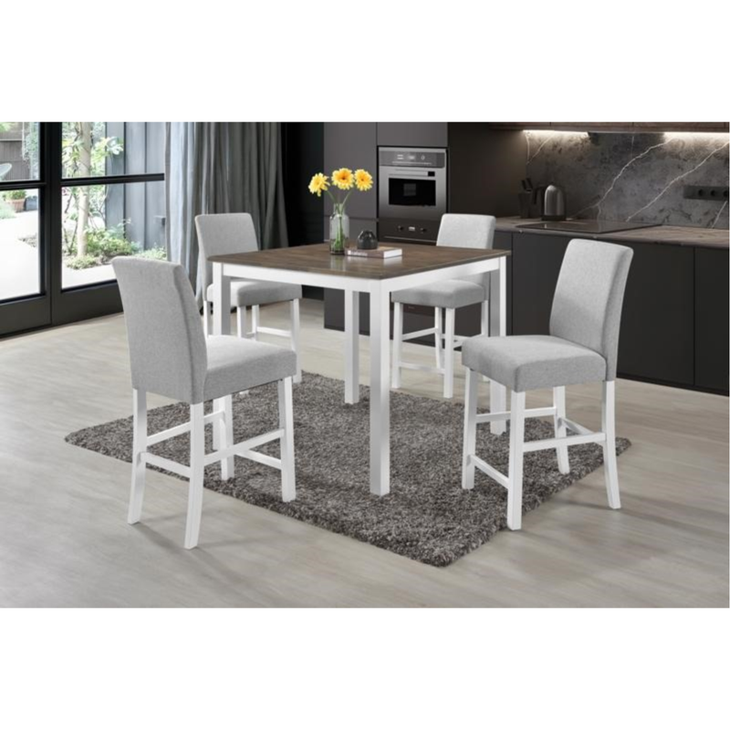 Dining - Quality Collection White/Gray Pub Table