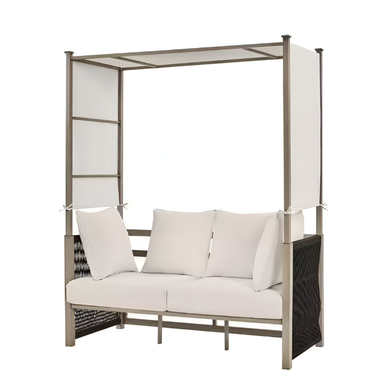 Luxury Outdoor Canopy Daybed – Modern & Elegant