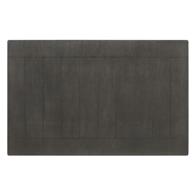 Dalila 6-Piece Rectangular Dining Set Grey And Dark Grey