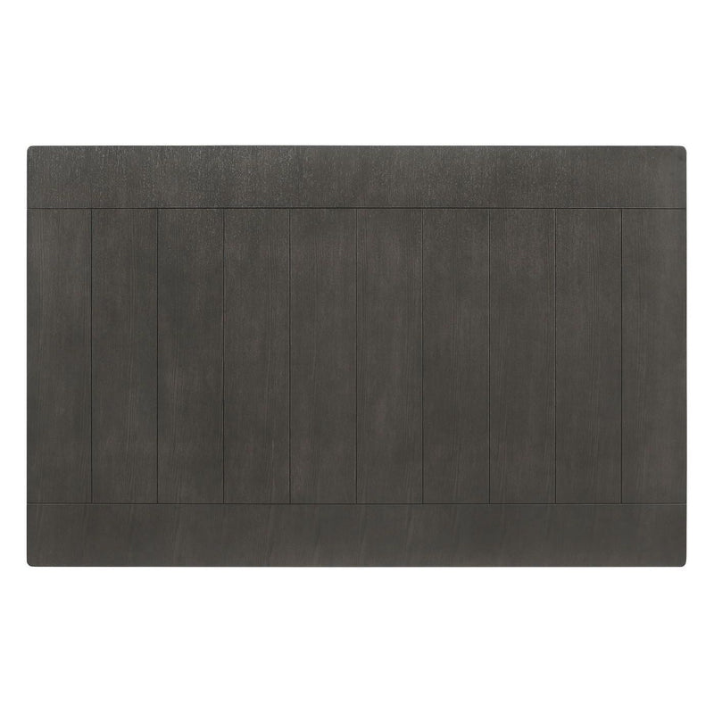 Dalila 6-Piece Rectangular Dining Set Grey And Dark Grey