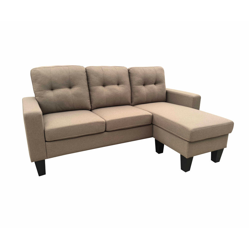 Sofá Chaise - Light Brown