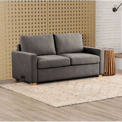 IHOME COLLECTION SOFA CAMA QUEEN GRAY