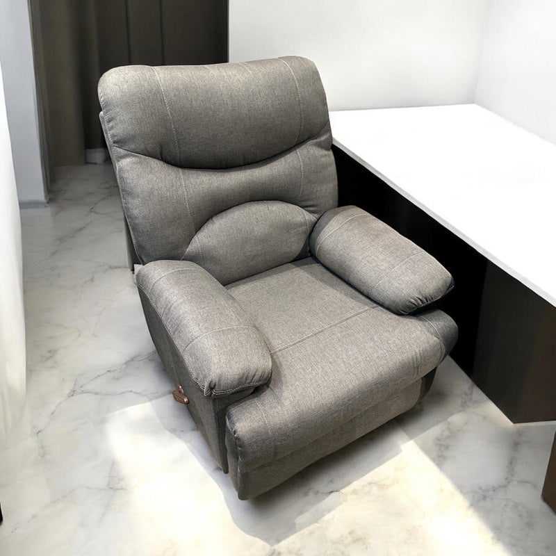 Ultimate Comfort Swivel Recliner – Perfect for Relaxing and Lounging - Charcoal Gray