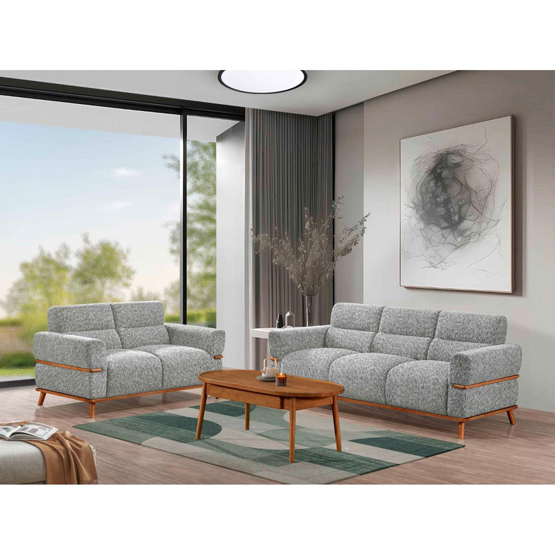 Contemporary Sofa & Loveseat Set – Ultimate Comfort Meets Modern Design