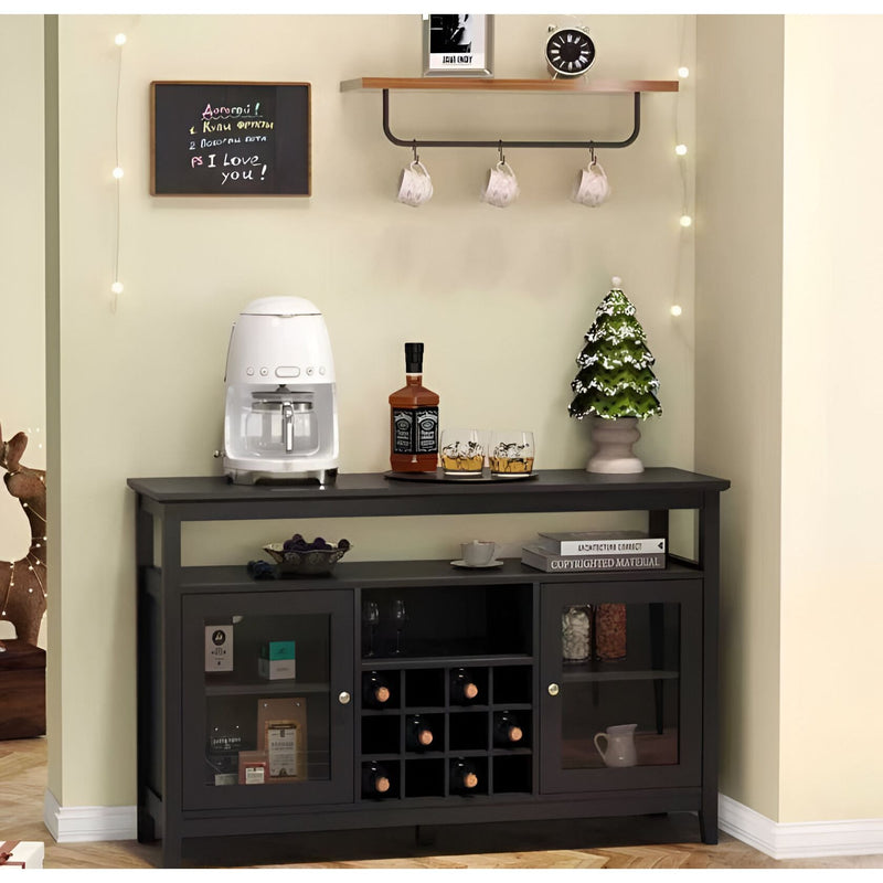 Modern Wine Credenza with Storage