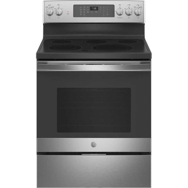 GE® 30" Free-Standing Electric Convection Range with No Preheat Air Fry