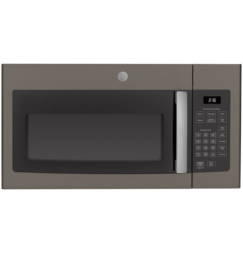GE® 1.6 Cu. Ft. Over-the-Range Microwave Oven Slate