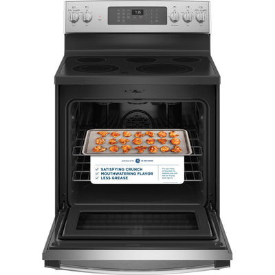 GE® 30" Free-Standing Electric Convection Range with No Preheat Air Fry