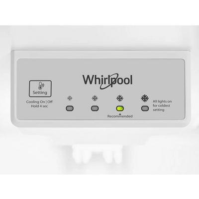 Whirlpool 28” Top Freezer Refrigerator – 18 Cu. Ft. Stainless Steel