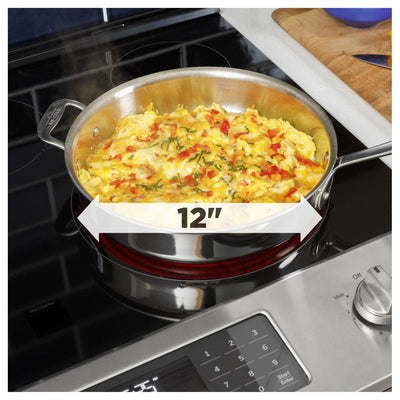 GE® 30" Free-Standing Electric Convection Range with No Preheat Air Fry