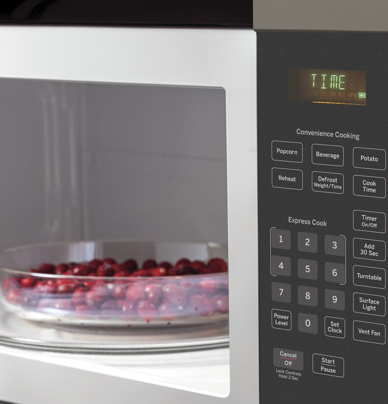 GE® 1.6 Cu. Ft. Over-the-Range Microwave Oven Slate
