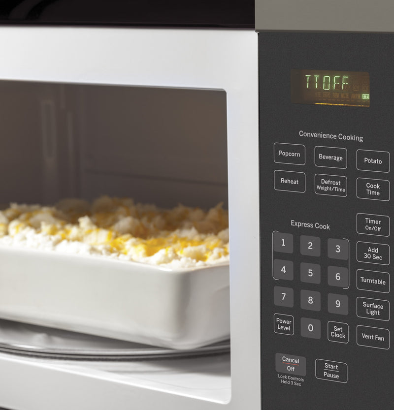 GE® 1.6 Cu. Ft. Over-the-Range Microwave Oven Slate