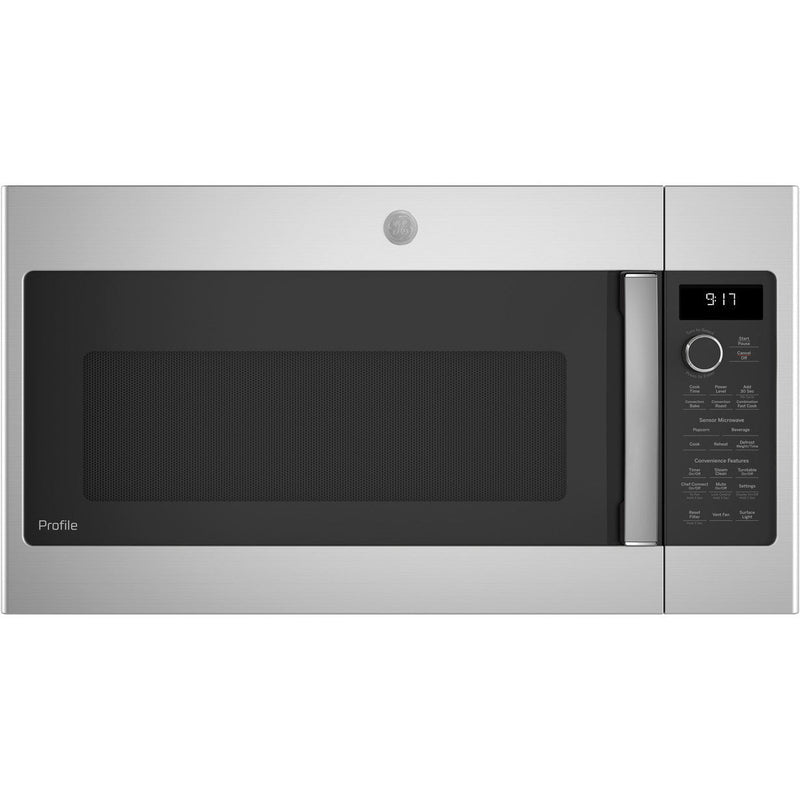 GE Profile™ 1.7 Cu. Ft. Convection Over-the-Range Microwave Oven