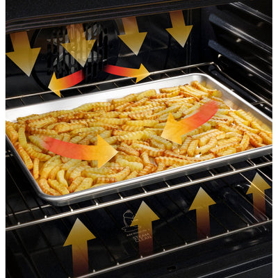 GE® 30" Free-Standing Electric Convection Range with No Preheat Air Fry