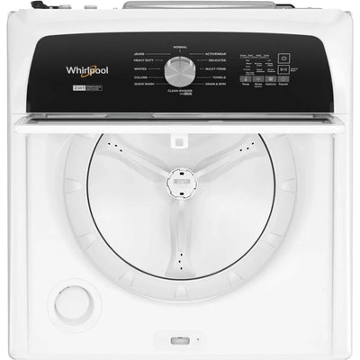 Whirlpool 28 Inch Top Load Washer with 4.7 cu.ft Capacity, 2 in 1 Removable Agitator