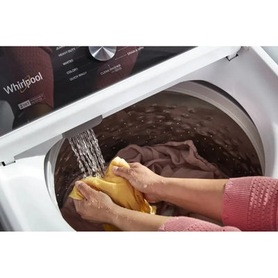 Whirlpool 28 Inch Top Load Washer with 4.7 cu.ft Capacity, 2 in 1 Removable Agitator