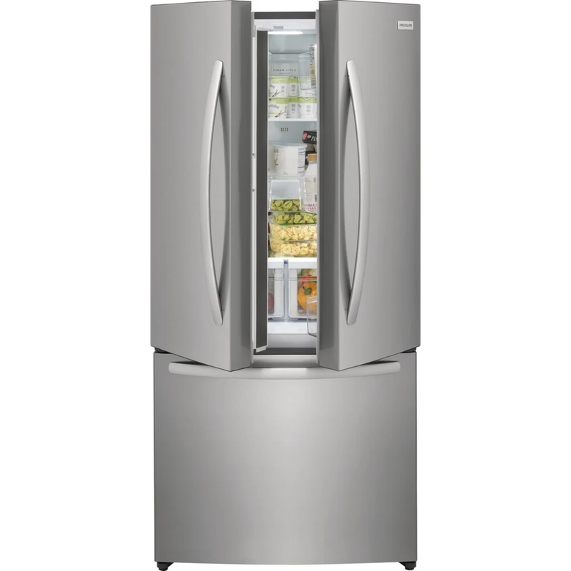 32 Inch Counter-Depth French Door Refrigerator with 17.6 Cu. Ft. Capacity