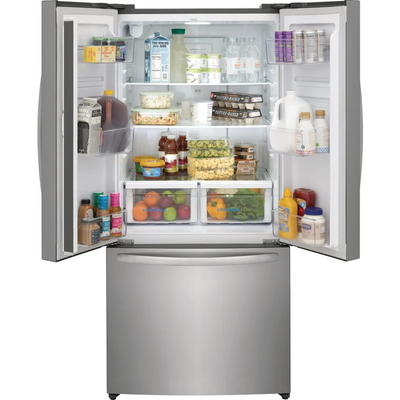 32 Inch Counter-Depth French Door Refrigerator with 17.6 Cu. Ft. Capacity
