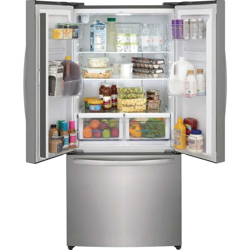 32 Inch Counter-Depth French Door Refrigerator with 17.6 Cu. Ft. Capacity