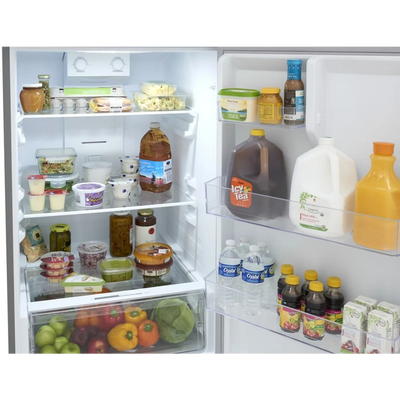 Frigidaire FRTE1622AS 16 Cu. Ft. Top Freezer Refrigerator – Stainless Steel