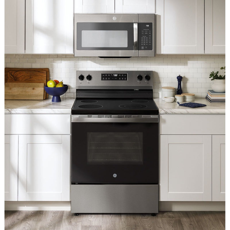 GE® 30" Free-Standing Electric Range
