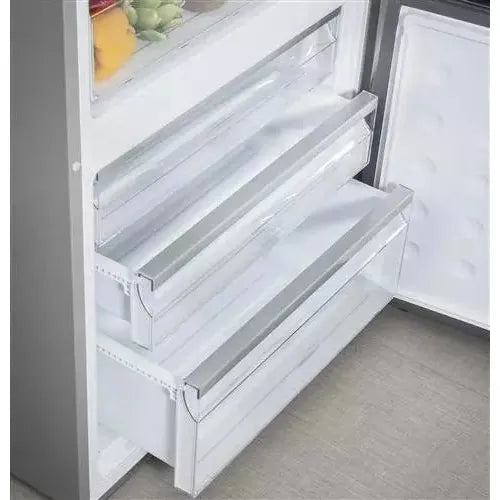 Haier 28 Inch Bottom-Freezer Refrigerator with Quick Cool, Quick Freeze, LED Lighting