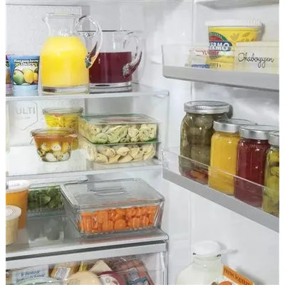 Haier 28 Inch Bottom-Freezer Refrigerator with Quick Cool, Quick Freeze, LED Lighting
