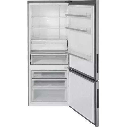 Haier 28 Inch Bottom-Freezer Refrigerator with Quick Cool, Quick Freeze, LED Lighting