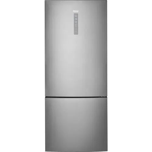 Haier 28 Inch Bottom-Freezer Refrigerator with Quick Cool, Quick Freeze, LED Lighting