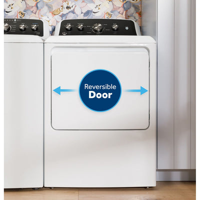GE® 7.2 cu. ft. Capacity Gas Dryer with Up To 120 ft. Venting and Extended Tumble