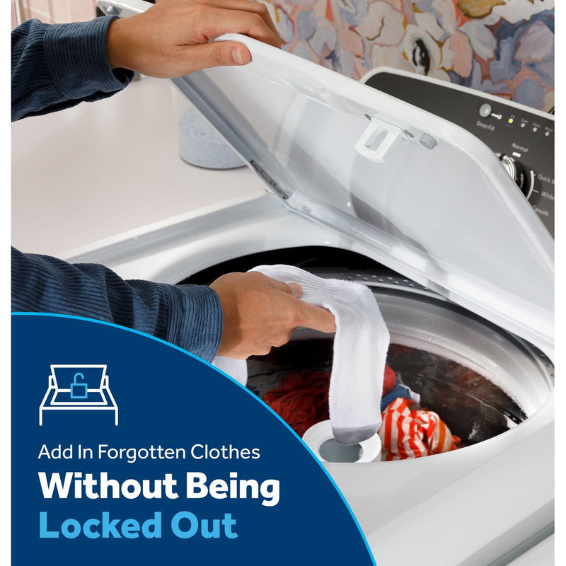 GE® 4.0 cu. ft. Capacity Washer with Stainless Steel Basket and Water Level Control